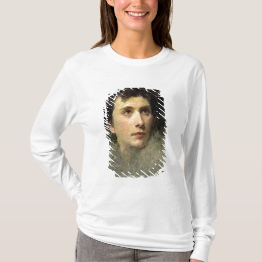 Portret van de componist Pyotr Ilyich T-shirt (Voorkant)