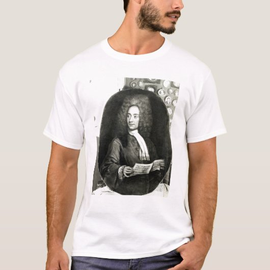 Portret van de Composer Tomaso Giovanni T-shirt (Voorkant)