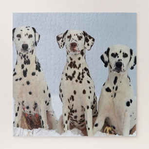 Portret van de Dalmatische familie Legpuzzel