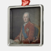 Portret van de Dauphin Louis de France Metalen Ornament (Links)
