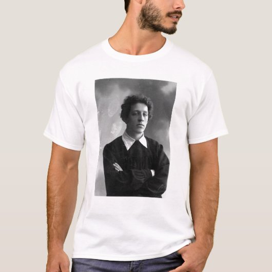Portret van de dichter Alexander Blok T-shirt (Voorkant)