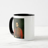 Portret van de dichter Michail Lermontov Mok (Voorkant links)