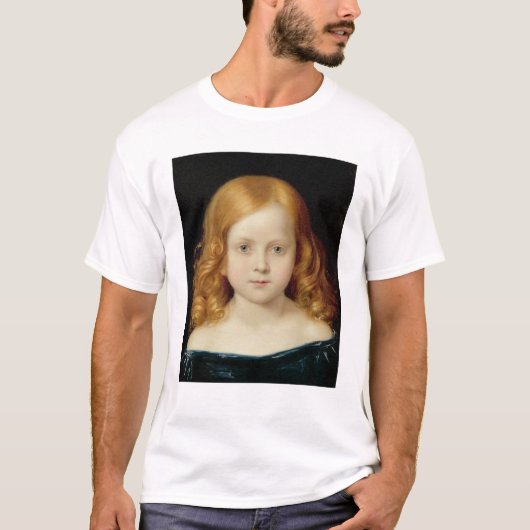 Portret van de dochter van de kunstenaar t-shirt (Voorkant)