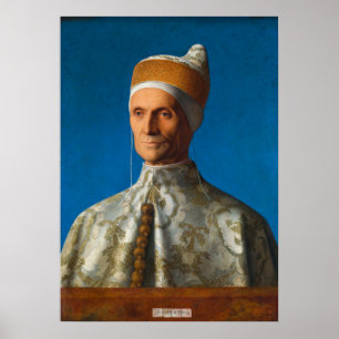 Portret van de Doge Leonardo Loredan van Bellini Poster