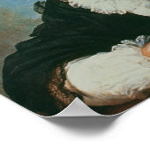 Portret van de Duchess van Polignac Poster (Hoek)