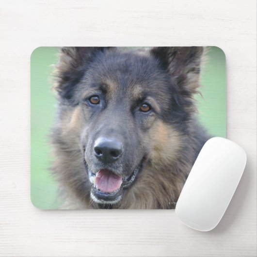 Portret van de Duitse Sheppard Muismat (Met muis)