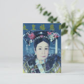 Portret van de Empress Dowager Cixi Briefkaart (Staand voorkant)
