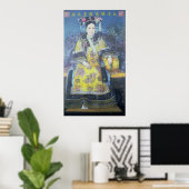 Portret van de Empress Dowager Cixi Poster (Thuiskantoor)