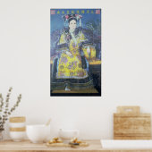Portret van de Empress Dowager Cixi Poster (Keuken)