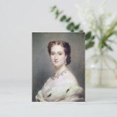 Portret van de Empress Eugenie Briefkaart (Staand voorkant)