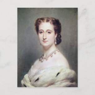 Portret van de Empress Eugenie Briefkaart