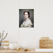 Portret van de Empress Eugenie Poster (Keuken)