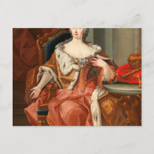 Portret van de Empress Maria Theresa Briefkaart