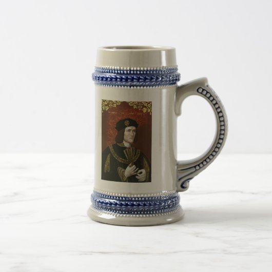 Portret van de Engelse koning Richard III Bierpul (Rechts)