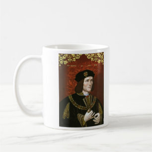 Portret van de Engelse koning Richard III Koffiemok