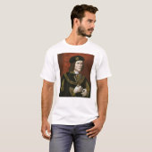 Portret van de Engelse koning Richard III T-shirt (Voorkant volledig)