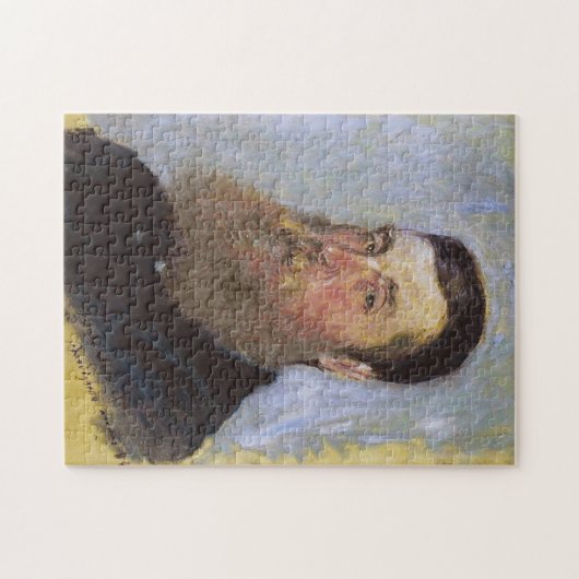 Portret van de Engelse schilder Bordighera Monet F Legpuzzel (Horizontaal)
