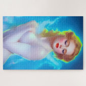 Portret van de etherische godin – surrealistische  legpuzzel (Horizontaal)