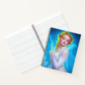 Portret van de etherische godin – surrealistische  notitieboek (Binnen)