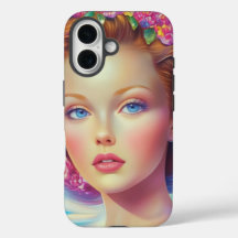 Portret van de etherische kroon