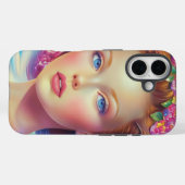 Portret van de etherische kroon Case-Mate iPhone case (Achterkant (horizontaal))