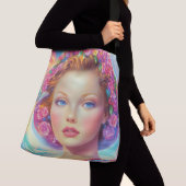 Portret van de etherische kroon crossbody tas (Dichtbij)
