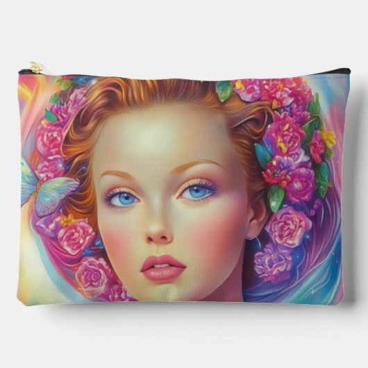 Portret van de etherische kroon etui (Voorkant)