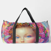 Portret van de etherische kroon plunjezak (Voorkant)