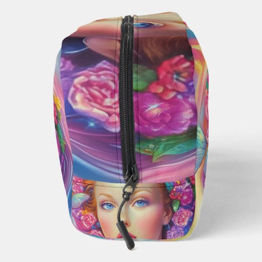 Portret van de etherische kroon toilettasje (Rechts)