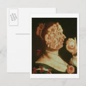 Portret van de Eve (olie) Briefkaart (Voorkant / Achterkant)