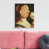 Portret van de Eve (olie) Canvas Afdruk (Insitu (Woonkamer))
