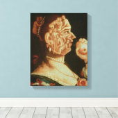 Portret van de Eve (olie) Canvas Afdruk (Insitu (Houten vloer))