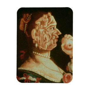 Portret van de Eve (olie) Magneet