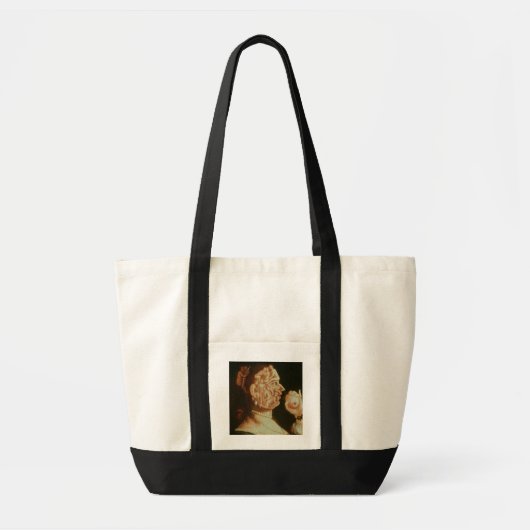 Portret van de Eve (olie) Tote Bag (Voorkant)