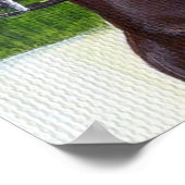 Portret van de gebedde en de gejuich-Amerikaanse z Poster (Hoek)