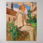 Portret van de geneticus Johann Gregor Poster (Voorkant)