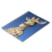 Portret van de Giraffe (Giraffa Camelopardalis) Notitieboek (Linkerzijde)