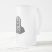 Portret van de Griekse filosoof Diogenes Matglas Bierpul (Voorkant rechts)