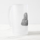 Portret van de Griekse filosoof Diogenes Matglas Bierpul (Voorkant links)