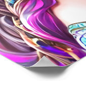 Portret van de Griekse godin Aphrodite | AI Art. Poster