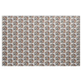 Portret van de groep Cavalier Spaniels Stof (Yard (91,4 cm))