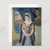 Portret van de Groothertogdom Maria Pavlovna Briefkaart (Voorkant / Achterkant)