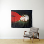 Portret van de grote componist Mozart Wandkleed (In Situ (horizontaal))