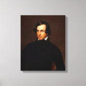 Portret van de heer Blodgett Canvas Afdruk (Voorkant)