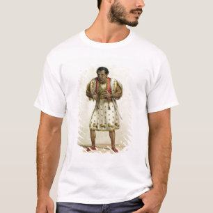 Portret van de heer Edmund Kean als Othello T-shirt