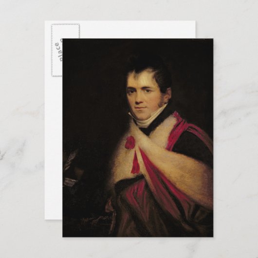 Portret van de heer Edward Daniel Clarke c.1822 Briefkaart (Voorkant / Achterkant)