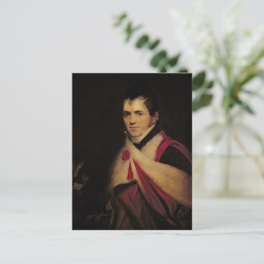 Portret van de heer Edward Daniel Clarke c.1822 Briefkaart (Staand voorkant)