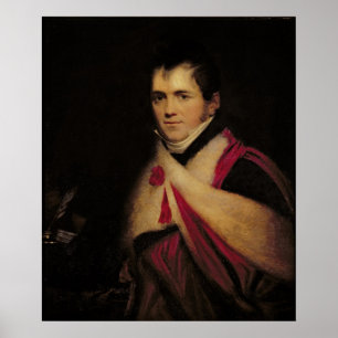 Portret van de heer Edward Daniel Clarke c.1822 Poster