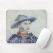 Portret van de hertog Rene I van Anjou Muismat (Met muis)