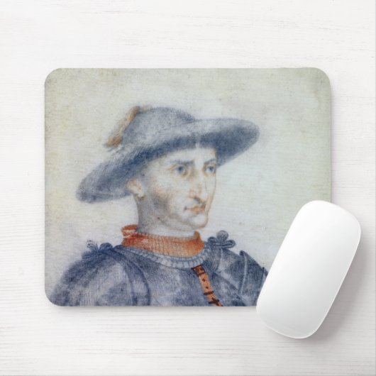 Portret van de hertog Rene I van Anjou Muismat (Met muis)